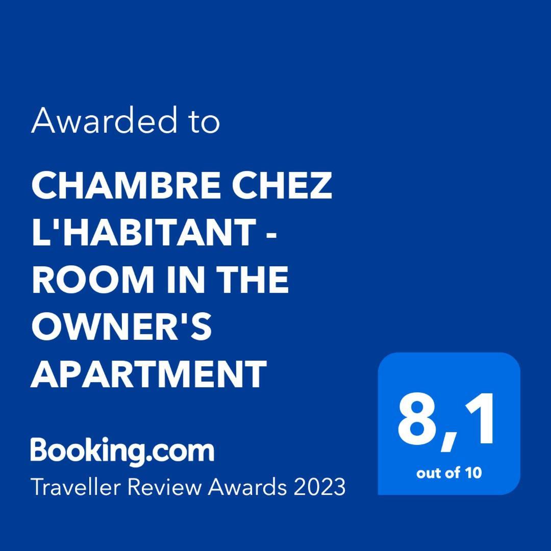 Chambre Chez L'Habitant - Room In The Owner'S Apartment Nice Extérieur photo